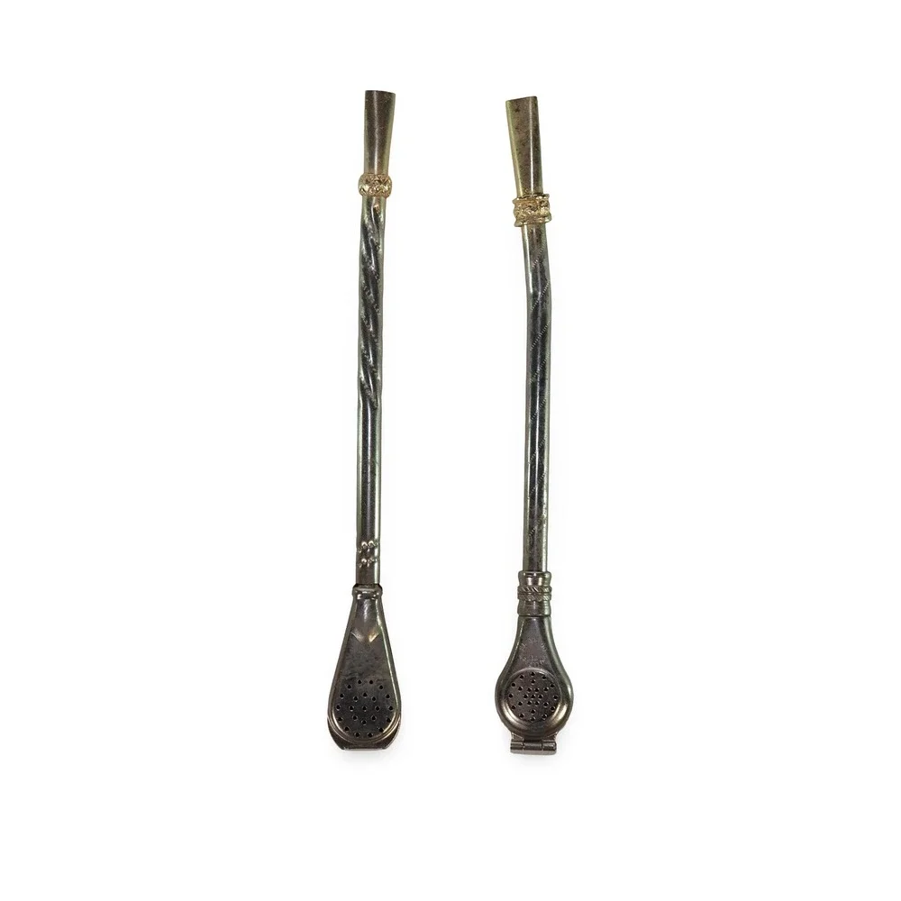 San Carlos de Bariloche Yerba Mate Gourd Set Argentine Souvenir‎